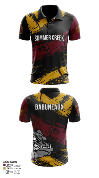 Short Sleeve Performance Polo, Summer Creek High School Bowling, Bowling, Teamtime, Team time, sublimation, custom sports apparel, team uniforms, spirit wear, spiritwear, sports uniforms, custom shirts, team store, custom team store, fundraiser sports, apparel fundraiser