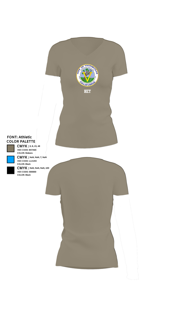 Womens Short Sleeve Vneck Shirt, HET, , Teamtime, Team time, sublimation, custom sports apparel, team uniforms, spirit wear, spiritwear, sports uniforms, custom shirts, team store, custom team store, fundraiser sports, apparel fundraiser