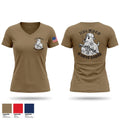 113th MP CO 87551303 Women's Short Sleeve V-neck Shirt - 1