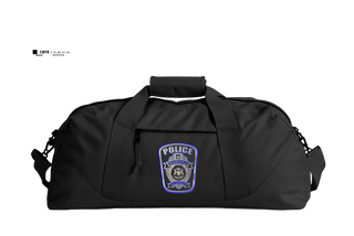 Duffle Bag, Prairieville Township police, Police, Teamtime, Team time, sublimation, custom sports apparel, team uniforms, spirit wear, spiritwear, sports uniforms, custom shirts, team store, custom team store, fundraiser sports, apparel fundraiser