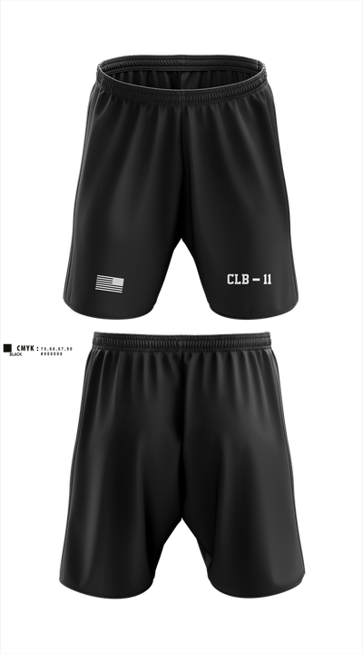 CLB-11 21730223 Athletic Shorts With Pockets - 1