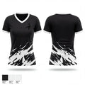 JF Berube Goaltending 84160954 Women's Short Sleeve V-neck Shirt - 1