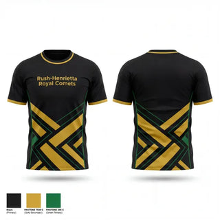 Short Sleeve Performance Shirt, Rush-Henrietta Royal Comets, Women's Lacrosse, Teamtime, Team time, sublimation, custom sports apparel, team uniforms, spirit wear, spiritwear, sports uniforms, custom shirts, team store, custom team store, fundraiser sports, apparel fundraiser