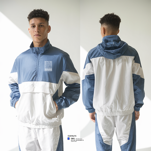 Windbreaker, Four Rivers, Cross Country, Teamtime, Team time, sublimation, custom sports apparel, team uniforms, spirit wear, spiritwear, sports uniforms, custom shirts, team store, custom team store, fundraiser sports, apparel fundraiser