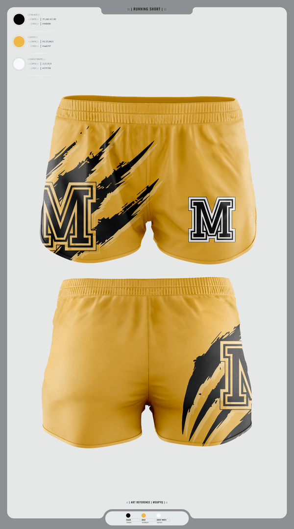 Womens Shorts, Marceline Tigers, , Teamtime, Team time, sublimation, custom sports apparel, team uniforms, spirit wear, spiritwear, sports uniforms, custom shirts, team store, custom team store, fundraiser sports, apparel fundraiser