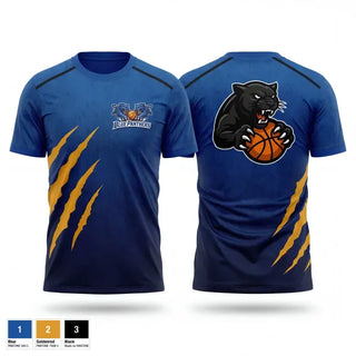 Short Sleeve Performance Shirt, C.O.E Blue Panthers, Men's Basketball, Teamtime, Team time, sublimation, custom sports apparel, team uniforms, spirit wear, spiritwear, sports uniforms, custom shirts, team store, custom team store, fundraiser sports, apparel fundraiser