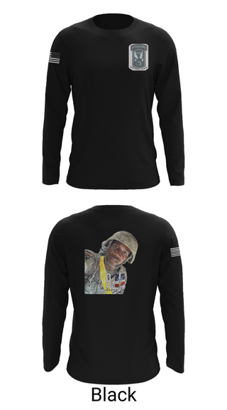 Long Sleeve Performance Shirt, AT PLT Dog CO 1-503, Army, Teamtime, Team time, sublimation, custom sports apparel, team uniforms, spirit wear, spiritwear, sports uniforms, custom shirts, team store, custom team store, fundraiser sports, apparel fundraiser