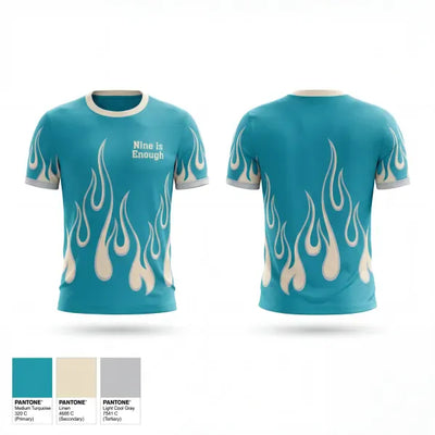 Nine is Enough 17675622 Short Sleeve Performance Shirt - 1