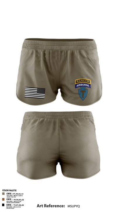 1-143rd airborne infantry regiment 54529572 Ranger Panties - 101