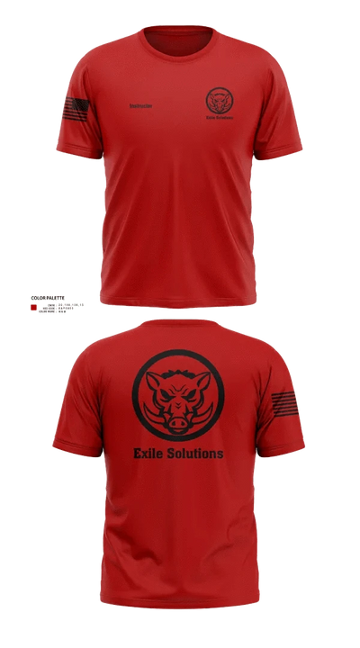 Exile Solutions 72007120 Short Sleeve Performance Shirt - 20