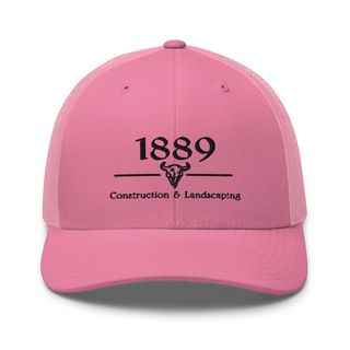 1889 Construction 13882855 Retro Trucker Hat | Yupoong 6606
