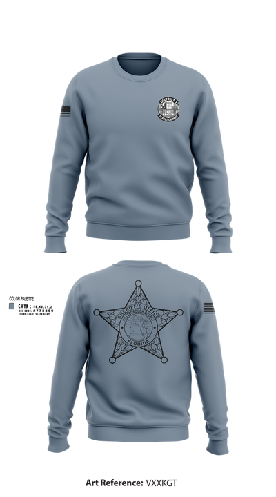 District I Street Crimes 1468514 Crew Neck Sweatshirt - 107