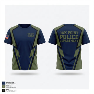 Old School Cotton Feel Shirt, Oak Point Police DepartmentOak Point Police Department, Police, Teamtime, Team time, sublimation, custom sports apparel, team uniforms, spirit wear, spiritwear, sports uniforms, custom shirts, team store, custom team store, fundraiser sports, apparel fundraiser