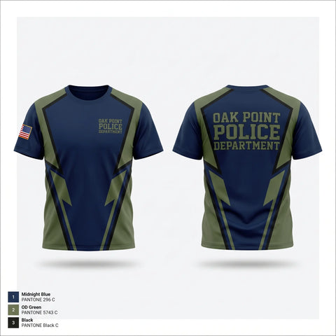 Old School Cotton Feel Shirt, Oak Point Police DepartmentOak Point Police Department, Police, Teamtime, Team time, sublimation, custom sports apparel, team uniforms, spirit wear, spiritwear, sports uniforms, custom shirts, team store, custom team store, fundraiser sports, apparel fundraiser
