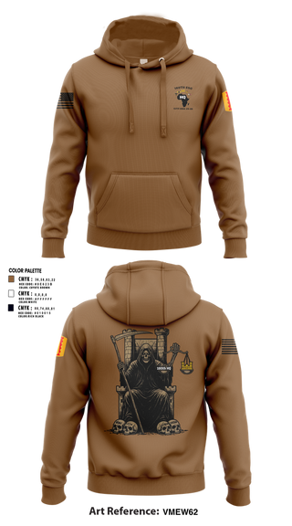 Hoodie, 180th ESC HQ, Army, Teamtime, Team time, sublimation, custom sports apparel, team uniforms, spirit wear, spiritwear, sports uniforms, custom shirts, team store, custom team store, fundraiser sports, apparel fundraiser