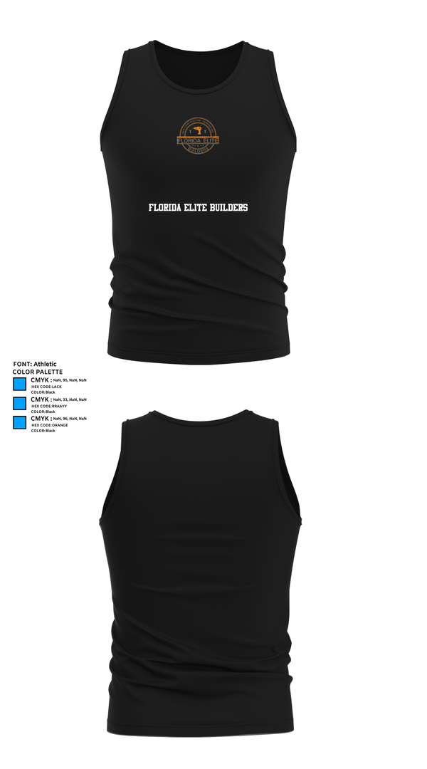 Tank Top, Florida Elite Builders, , Teamtime, Team time, sublimation, custom sports apparel, team uniforms, spirit wear, spiritwear, sports uniforms, custom shirts, team store, custom team store, fundraiser sports, apparel fundraiser