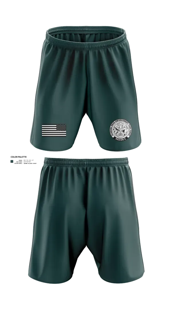 Athletic Shorts With Pockets, Alabama Drug Enforcement Task Force, Police, Teamtime, Team time, sublimation, custom sports apparel, team uniforms, spirit wear, spiritwear, sports uniforms, custom shirts, team store, custom team store, fundraiser sports, apparel fundraiser