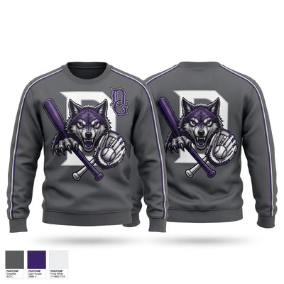 Dungeness Greywolves Crew Neck Sweatshirt - 1