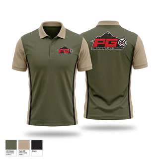 Short Sleeve Performance Polo, PG FIREARMS TRAINING L.L.C., , Teamtime, Team time, sublimation, custom sports apparel, team uniforms, spirit wear, spiritwear, sports uniforms, custom shirts, team store, custom team store, fundraiser sports, apparel fundraiser
