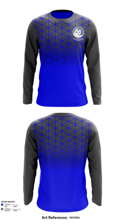 Thaden Barnstormers Basketball 77377479 Long Sleeve Performance Shirt 1