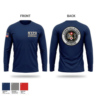 Long Sleeve Performance Shirt, Communication Division, Police, Teamtime, Team time, sublimation, custom sports apparel, team uniforms, spirit wear, spiritwear, sports uniforms, custom shirts, team store, custom team store, fundraiser sports, apparel fundraiser