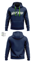 West bend bulldogs Hoodie - 6