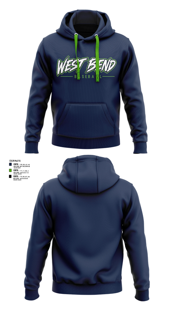 Hoodie, West bend bulldogs, Baseball, Teamtime, Team time, sublimation, custom sports apparel, team uniforms, spirit wear, spiritwear, sports uniforms, custom shirts, team store, custom team store, fundraiser sports, apparel fundraiser