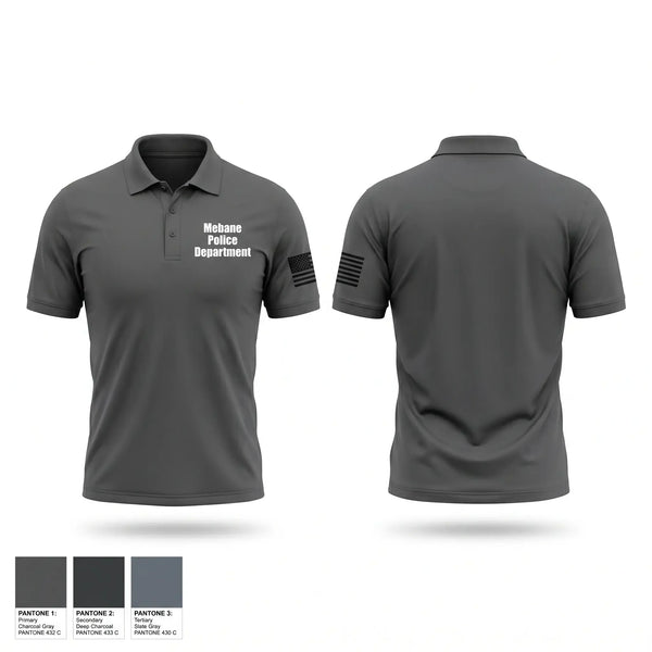 Short Sleeve Performance Polo, Mebane Police Department, Police, Teamtime, Team time, sublimation, custom sports apparel, team uniforms, spirit wear, spiritwear, sports uniforms, custom shirts, team store, custom team store, fundraiser sports, apparel fundraiser