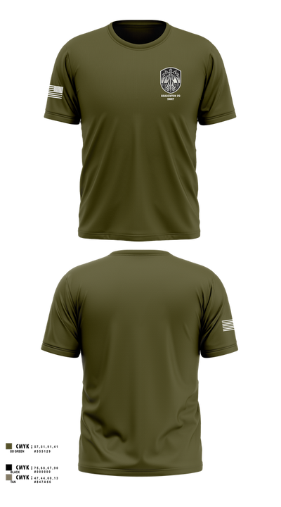 Bradenton PD Swat 16994731 Old School Cotton Feel Shirt - 3