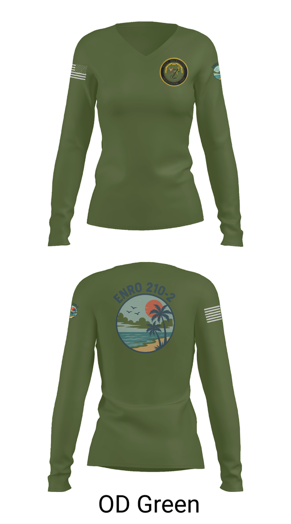 Womens Long Sleeve Vneck Shirt, ENRO CLASS 210-2, , Teamtime, Team time, sublimation, custom sports apparel, team uniforms, spirit wear, spiritwear, sports uniforms, custom shirts, team store, custom team store, fundraiser sports, apparel fundraiser