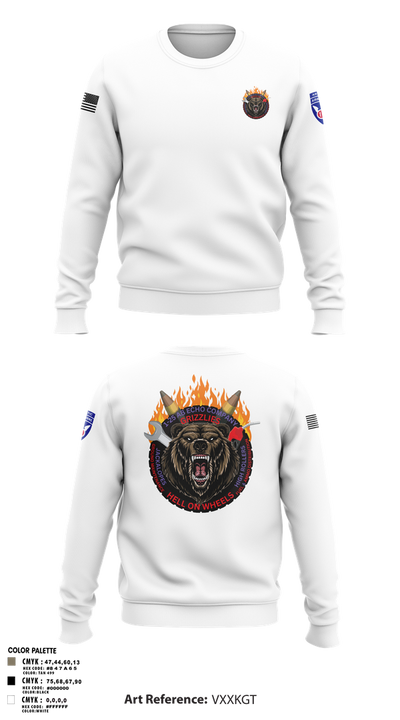 E co 1/25 4146050 Crew Neck Sweatshirt - 2