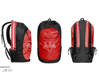 Gear Bag, Vandalia Vandals, Track & Field, Teamtime, Team time, sublimation, custom sports apparel, team uniforms, spirit wear, spiritwear, sports uniforms, custom shirts, team store, custom team store, fundraiser sports, apparel fundraiser