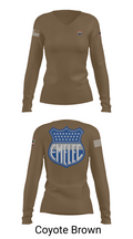 50th chem 734021 Women's Long Sleeve V-neck Shirt - 17