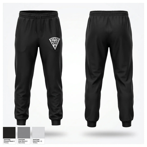 Sweatpants, New Mexico State Police, Police, Teamtime, Team time, sublimation, custom sports apparel, team uniforms, spirit wear, spiritwear, sports uniforms, custom shirts, team store, custom team store, fundraiser sports, apparel fundraiser