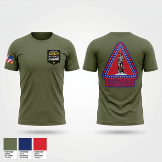 Short Sleeve Performance Shirt, Missouri Army National Guard Recruiting and Retention Battalion, National Guard, Teamtime, Team time, sublimation, custom sports apparel, team uniforms, spirit wear, spiritwear, sports uniforms, custom shirts, team store, custom team store, fundraiser sports, apparel fundraiser