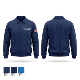 Windbreaker, Alloway Township Fire Company, Fire Department, Teamtime, Team time, sublimation, custom sports apparel, team uniforms, spirit wear, spiritwear, sports uniforms, custom shirts, team store, custom team store, fundraiser sports, apparel fundraiser
