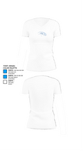 Overhills High School Basketball 959585 Women's Short Sleeve V-neck Shirt - 18