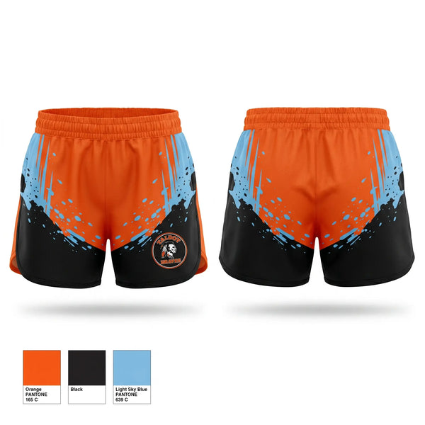 Womens Shorts, Talbot County Youth Football & Cheer, Spirit Store, Teamtime, Team time, sublimation, custom sports apparel, team uniforms, spirit wear, spiritwear, sports uniforms, custom shirts, team store, custom team store, fundraiser sports, apparel fundraiser