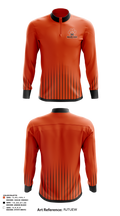 Macon Tiger Golf 16670206 Quarter Zip Jacket - 1