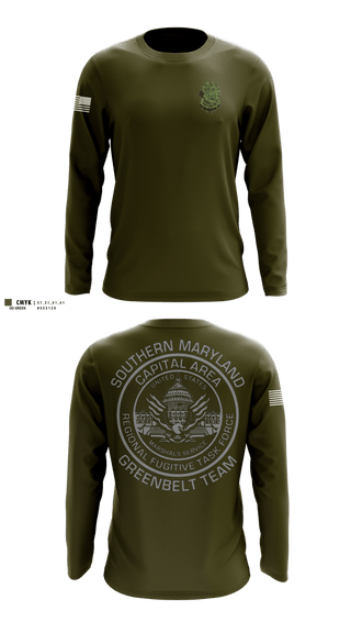 Long Sleeve Performance Shirt, Forest Heights Police, Police, Teamtime, Team time, sublimation, custom sports apparel, team uniforms, spirit wear, spiritwear, sports uniforms, custom shirts, team store, custom team store, fundraiser sports, apparel fundraiser
