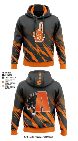 Hoodie, Alma panthers, Women's Basketball, Teamtime, Team time, sublimation, custom sports apparel, team uniforms, spirit wear, spiritwear, sports uniforms, custom shirts, team store, custom team store, fundraiser sports, apparel fundraiser