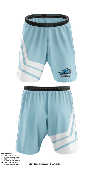 Athletic Shorts With Pockets, Holy Family University Lacrosse, Women's Lacrosse, Teamtime, Team time, sublimation, custom sports apparel, team uniforms, spirit wear, spiritwear, sports uniforms, custom shirts, team store, custom team store, fundraiser sports, apparel fundraiser