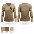 Death Dealers Airsoft 2546891 Women's Long Sleeve V-neck Shirt - 1