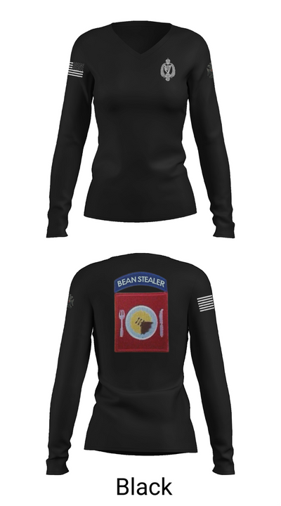 Royal Moongodia Corps of Drums 65324993 Women's Long Sleeve V-neck Shirt - 37