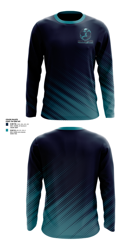 Long Sleeve Performance Shirt, Somerset Sky Pointe Men's Soccer, Men's Soccer, Teamtime, Team time, sublimation, custom sports apparel, team uniforms, spirit wear, spiritwear, sports uniforms, custom shirts, team store, custom team store, fundraiser sports, apparel fundraiser