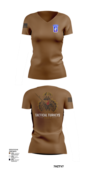 Womens Short Sleeve Vneck Shirt, OAS-X, Army, Teamtime, Team time, sublimation, custom sports apparel, team uniforms, spirit wear, spiritwear, sports uniforms, custom shirts, team store, custom team store, fundraiser sports, apparel fundraiser