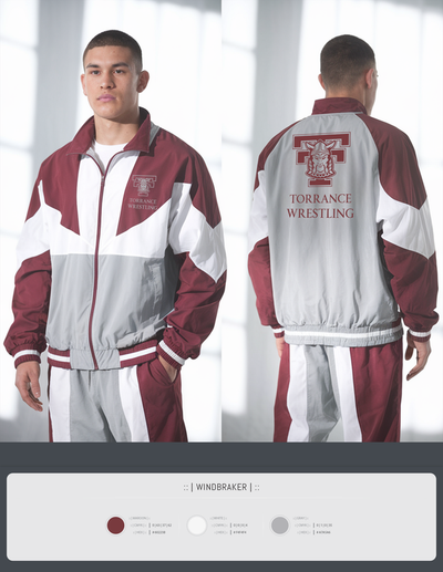 Torrance Wrestling 54708055 Windbreaker - 5