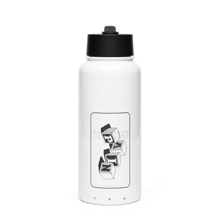 Hole Diggers 54913619 Stainless Steel Water Bottle with a Straw Lid