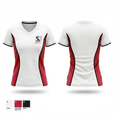 Sprint U 48898185 Women's Short Sleeve V-neck Shirt - 1