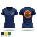 CALFIRE Rainbow Fire Center Women's Short Sleeve V-neck Shirt - 1